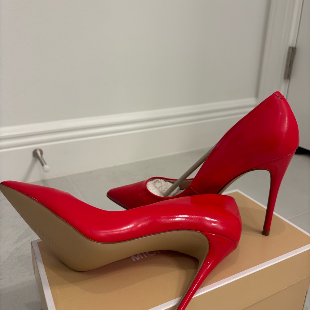 Steve Madden Vibrant Red Heels